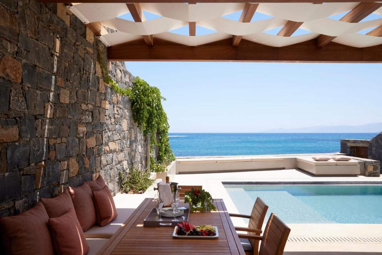 Elounda Peninsula Luxury Resort, Six Senses Spa view 5